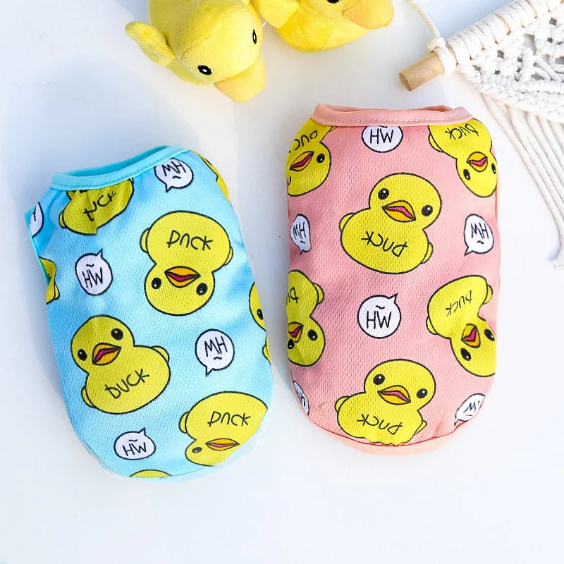 Pet Clothes for Small Dogs Cats Shirt for The Summer Dog Clothes for Chihuahua Corgi Bichon Poodle
