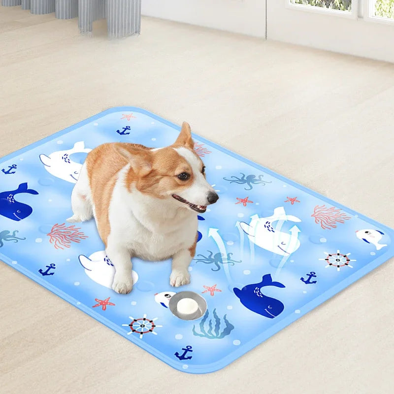 Dog Cooling Mat Summer Pet Cold Bed Extra Large For Small Big Dogs Pet Accessories Cat Durable Blanket